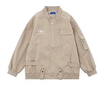 Vintage Baseball Coat Loose Relaxed Fashion Trend Flight Jacket