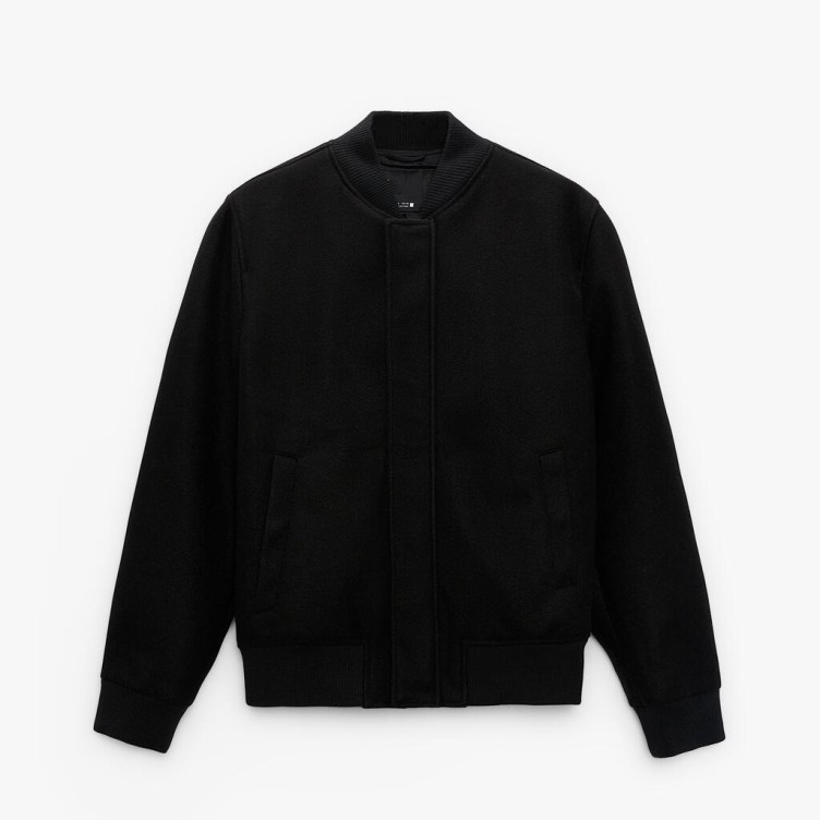Standing collar retro casual pilot fashion trend jacket