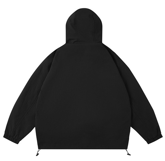 Retro stormtrooper hooded casual fashion trend jacket