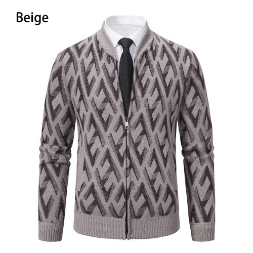 Standing collar slim fitting casual fashion trend jacket
