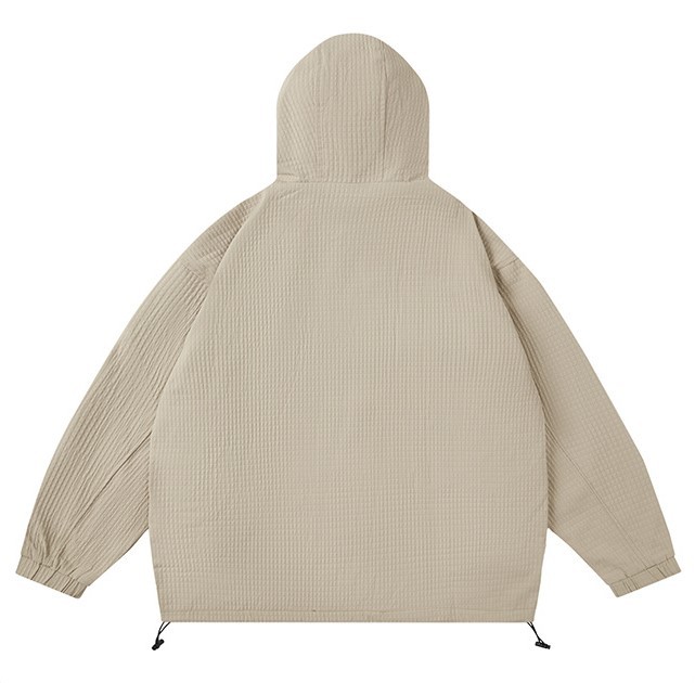 Retro stormtrooper hooded casual fashion trend jacket