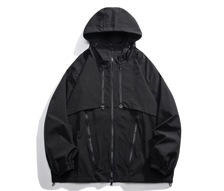 Loose fitting functional workwear, casual fashion trend jacket and jacket