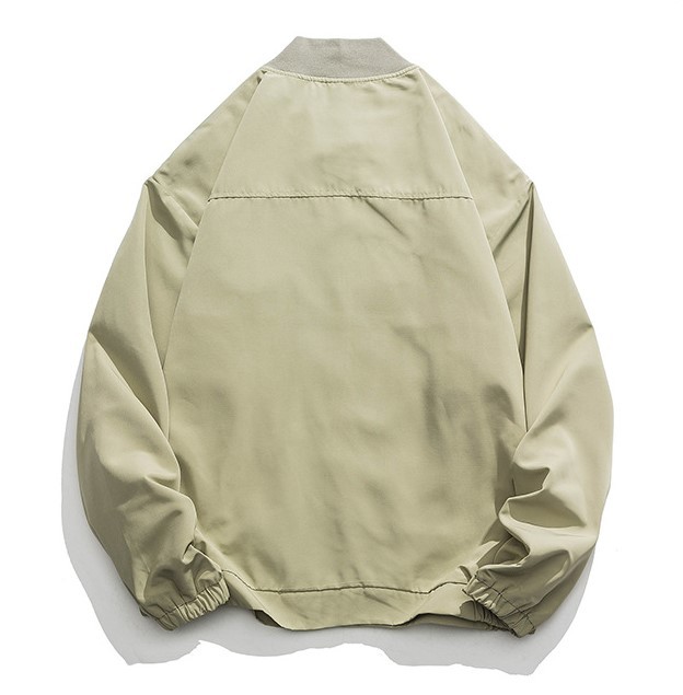 Embroidered loose fitting casual fashion trend flying jacket