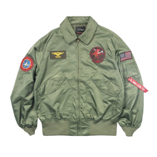 Vintage windproof and waterproof outdoor trend pilot jacket
