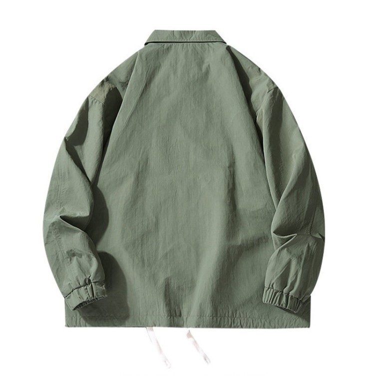 Casual loose fitting trendy work jacket