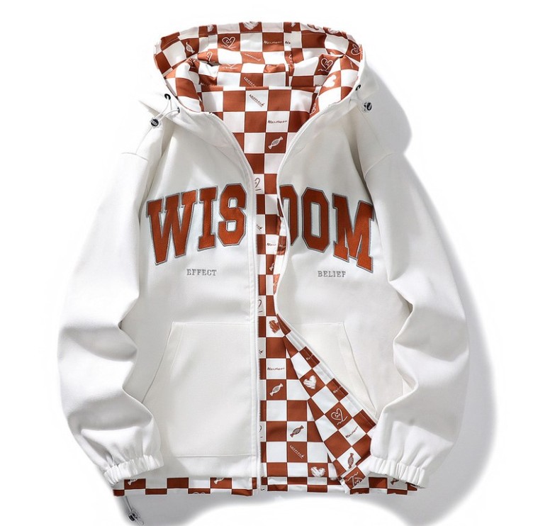 Sports Charge Coat Youth Casual Double sided Jacket