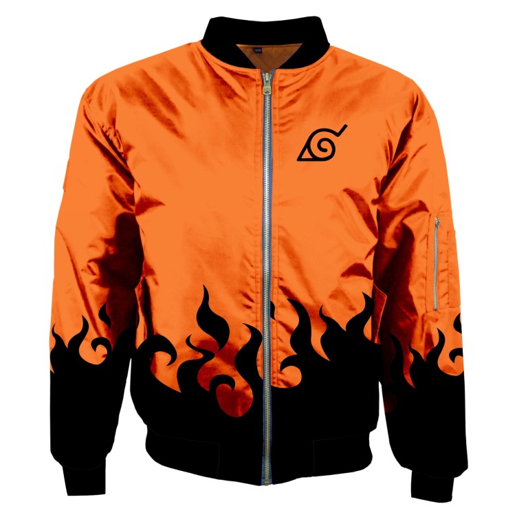 Digital printed casual fashion trend flying jacket