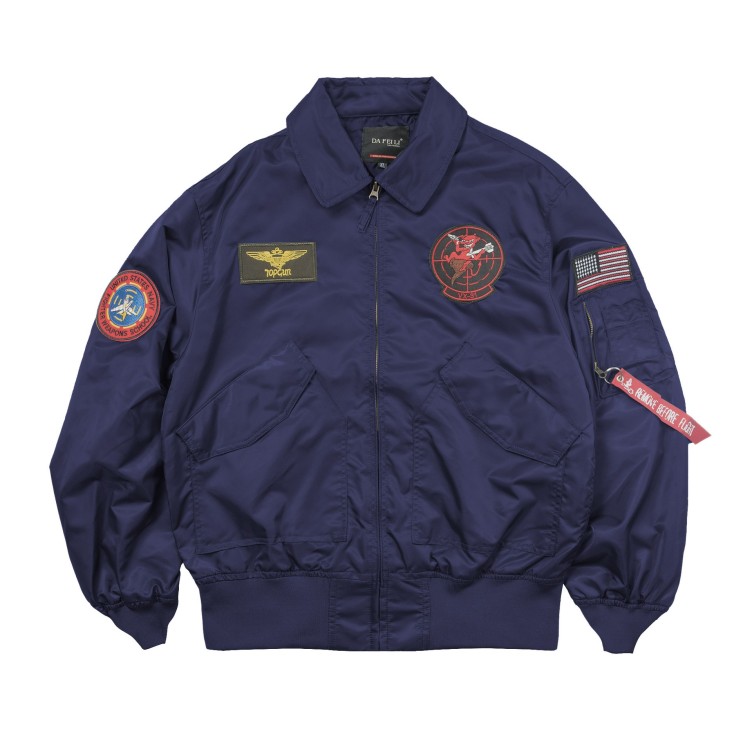 Vintage windproof and waterproof outdoor trend pilot jacket