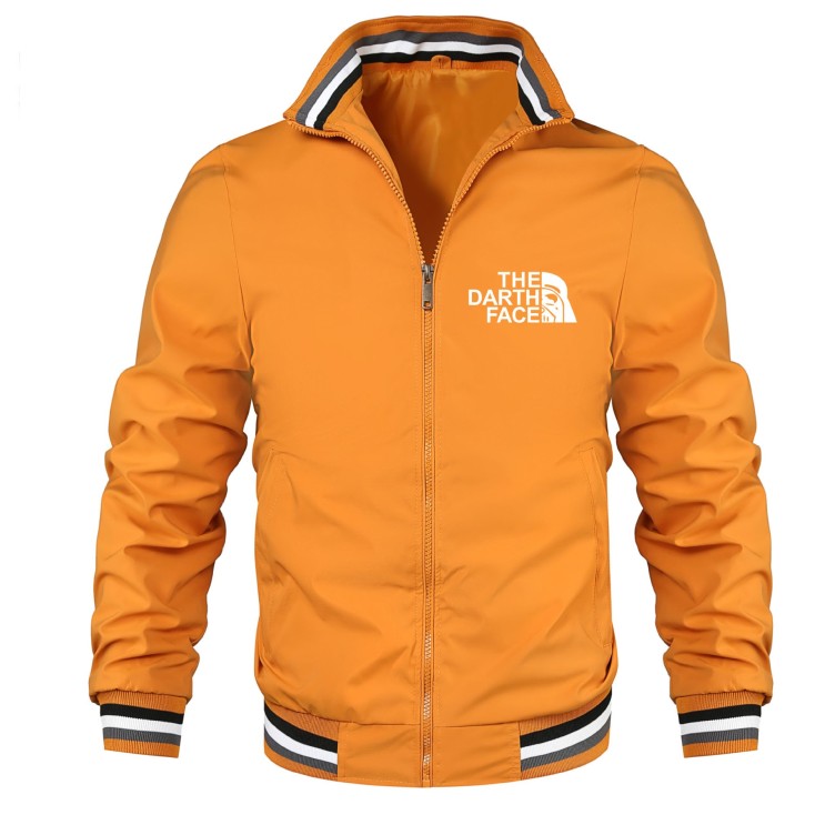 Workwear stand collar trend loose fitting casual sports jacket