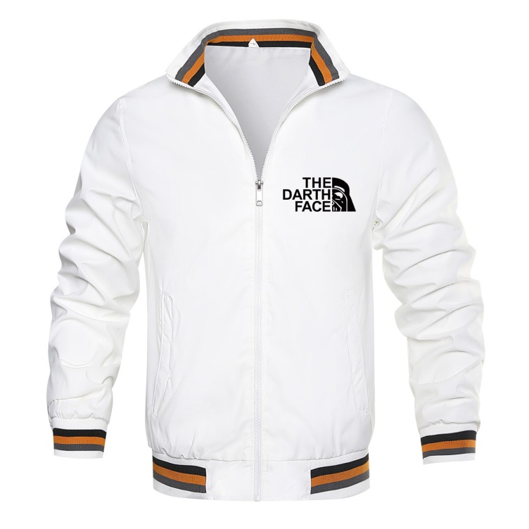 Workwear stand collar trend loose fitting casual sports jacket