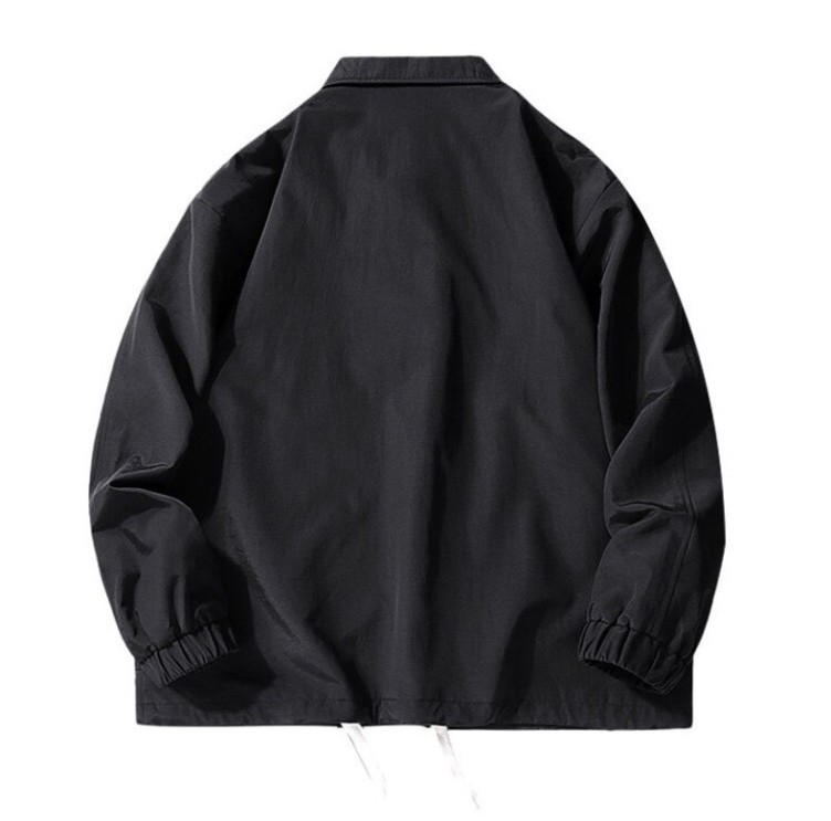 Casual loose fitting trendy work jacket