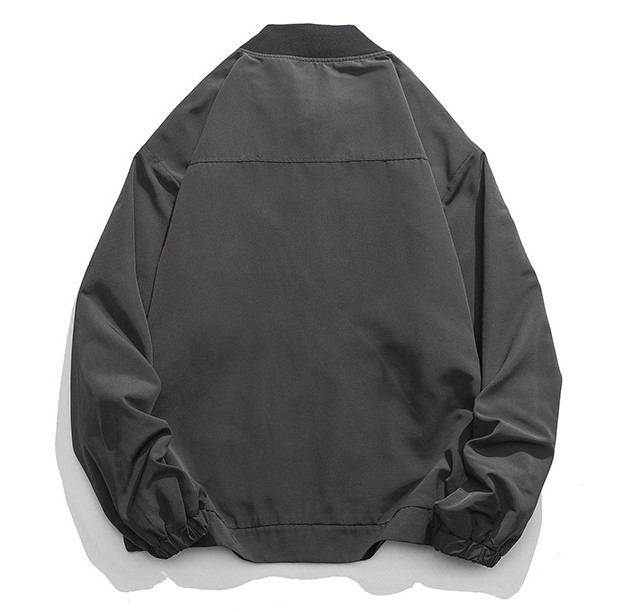 Embroidered loose fitting casual fashion trend flying jacket