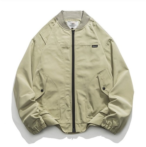 Embroidered loose fitting casual fashion trend flying jacket