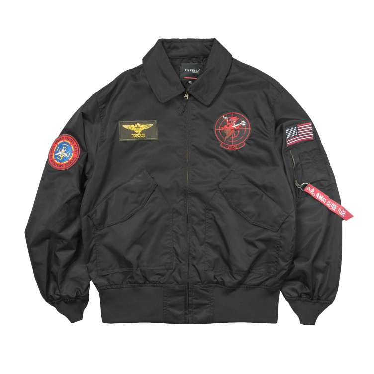 Vintage windproof and waterproof outdoor trend pilot jacket