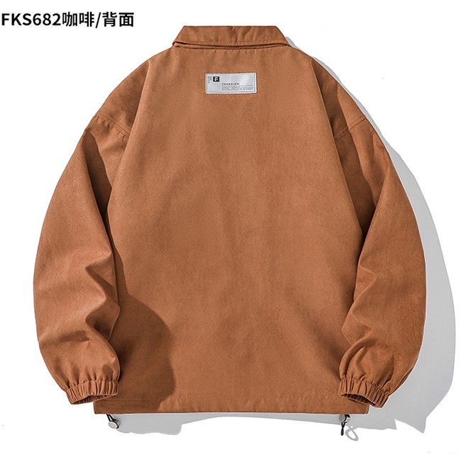 Casual top, deer skin velvet, fashionable and trendy jacket