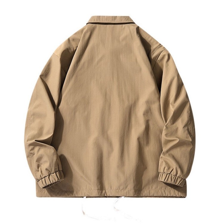 Casual loose fitting trendy work jacket