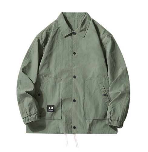 Casual loose fitting trendy work jacket