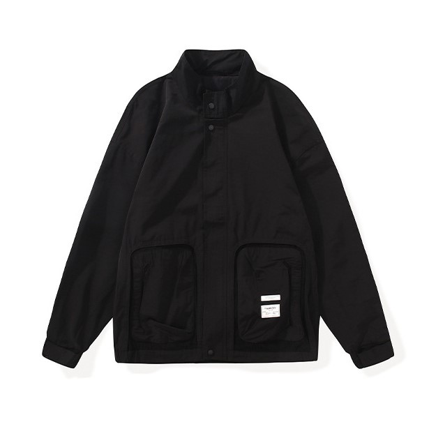 Casual and versatile loose fitting long sleeved fashionable jacket