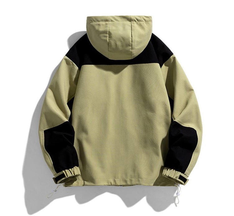 Casual loose hooded fashion trend jacket