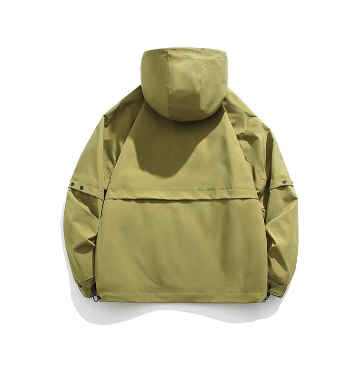 Casual hooded fashion trendy work attire stormtrooper jacket