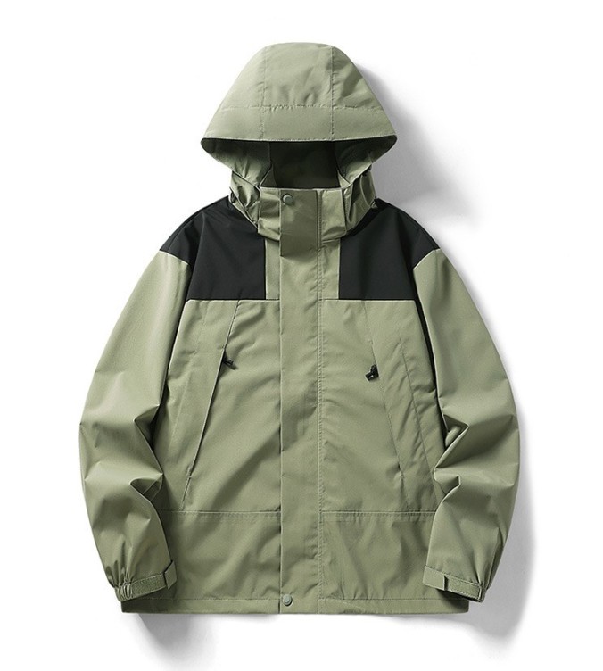 Leisure outdoor sprinter hooded work suit trend jacket