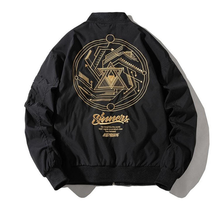 Vintage Baseball Jersey Fashion Casual Loose Fashion Jacket