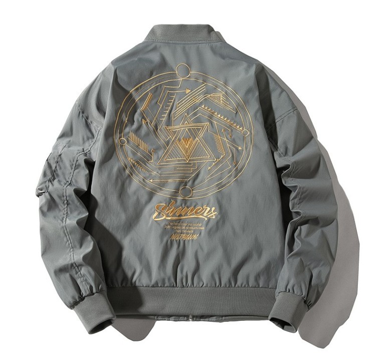 Vintage Baseball Jersey Fashion Casual Loose Fashion Jacket