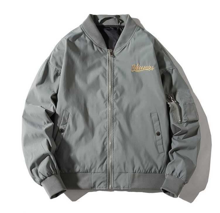 Vintage Baseball Jersey Fashion Casual Loose Fashion Jacket