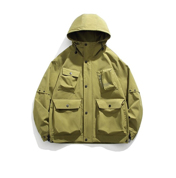 Casual hooded fashion trendy work attire stormtrooper jacket