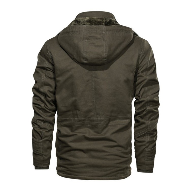 Casual loose plush fashionable workwear trend jacket