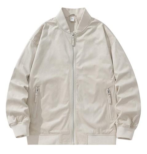 Loose fitting casual pilot fashion baseball suit trend jacket
