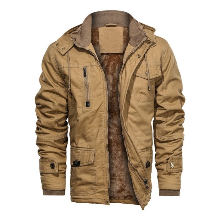 Casual loose plush fashionable workwear trend jacket