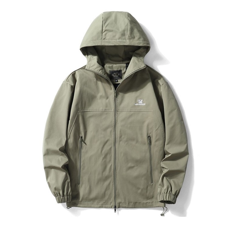 Loose and versatile hooded casual trendy jacket