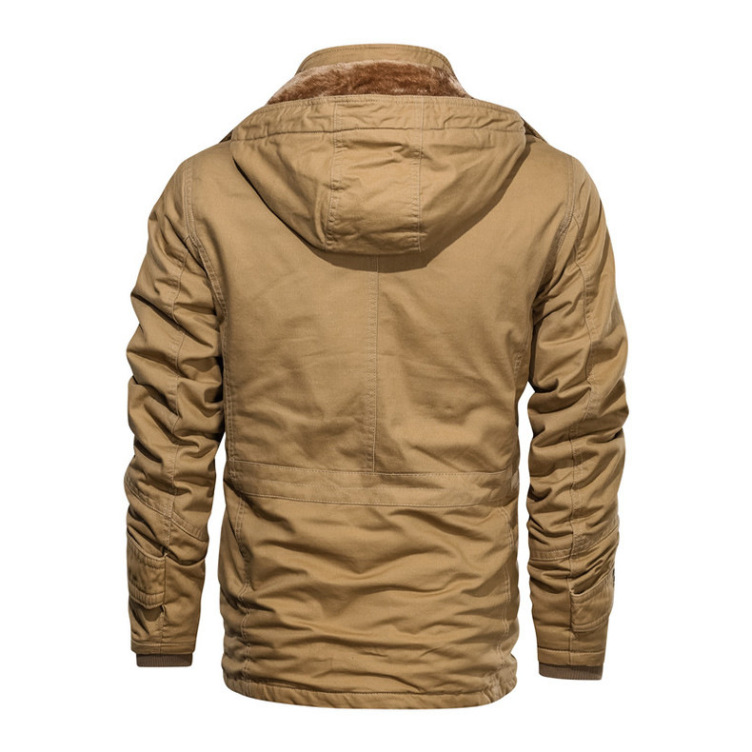 Casual loose plush fashionable workwear trend jacket