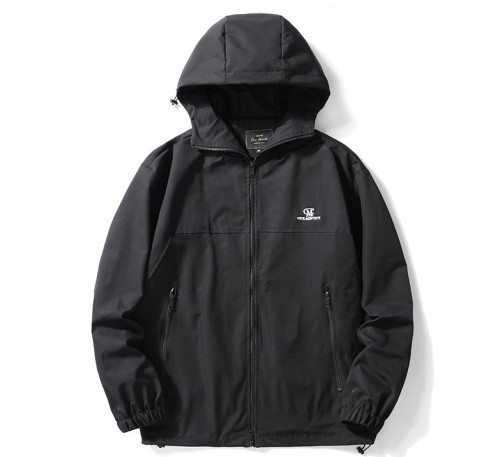 Loose and versatile hooded casual trendy jacket