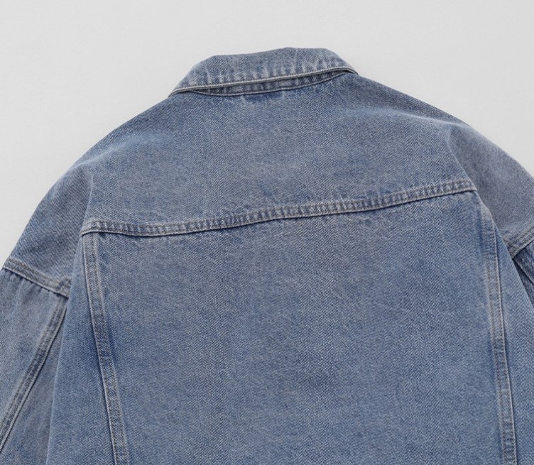 Hand-painted vintage casual fashion trend denim work jacket