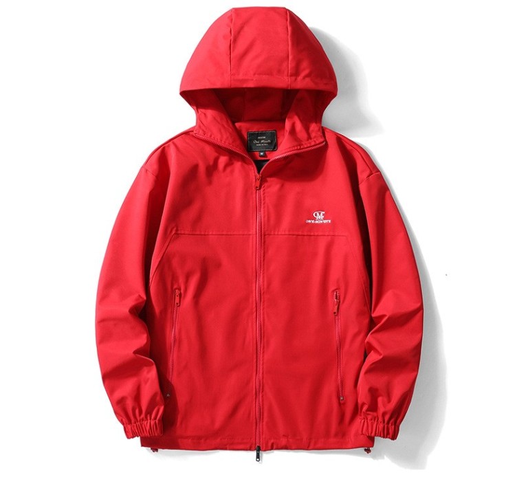 Loose and versatile hooded casual trendy jacket