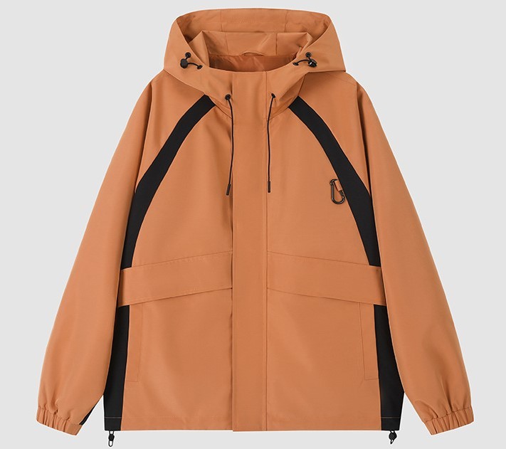 Retro casual work attire stormtrooper hooded outdoor trendy jacket