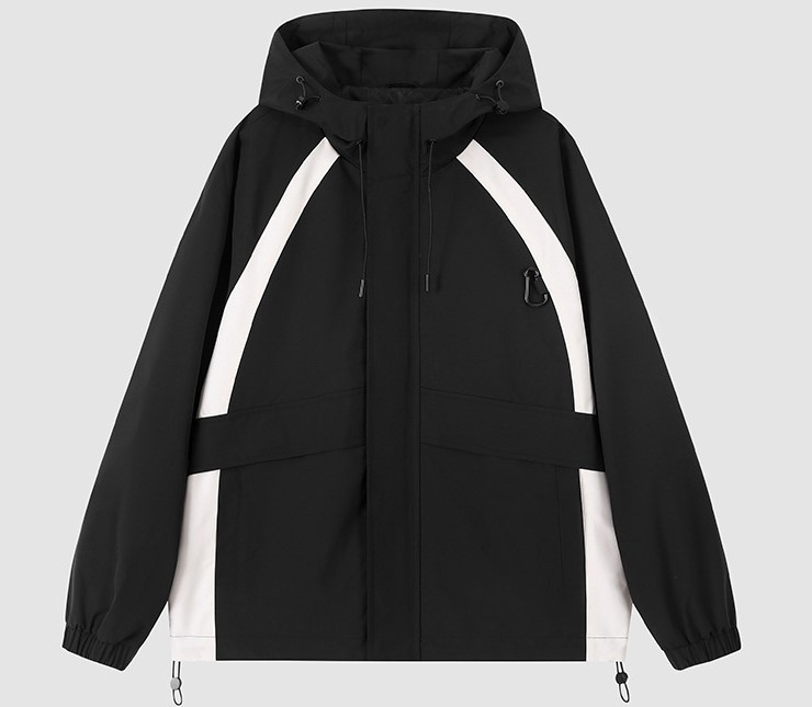 Retro casual work attire stormtrooper hooded outdoor trendy jacket