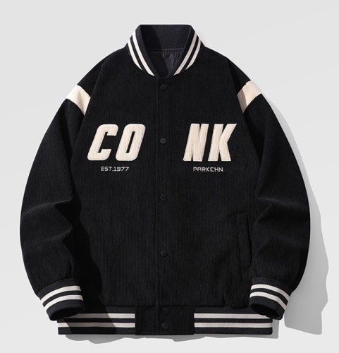 Letter Casual Sports Baseball Suit Fashion Trendy Jacket