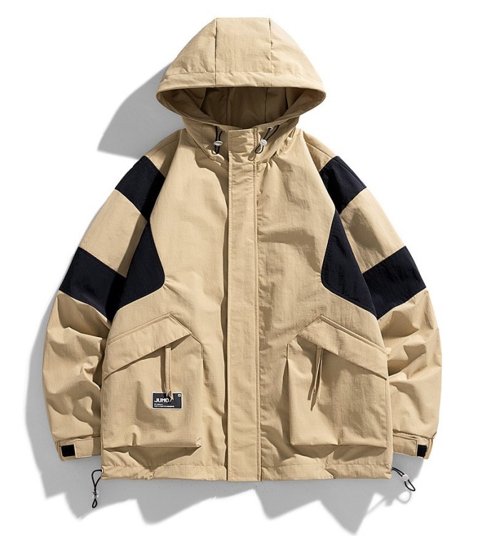 Casual Loose Versatile Charge Coat Outdoor Waterproof Jacket