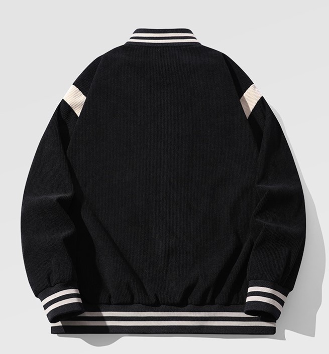 Letter Casual Sports Baseball Suit Fashion Trendy Jacket