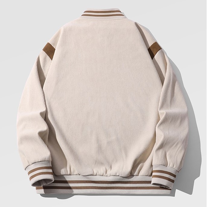Letter Casual Sports Baseball Suit Fashion Trendy Jacket