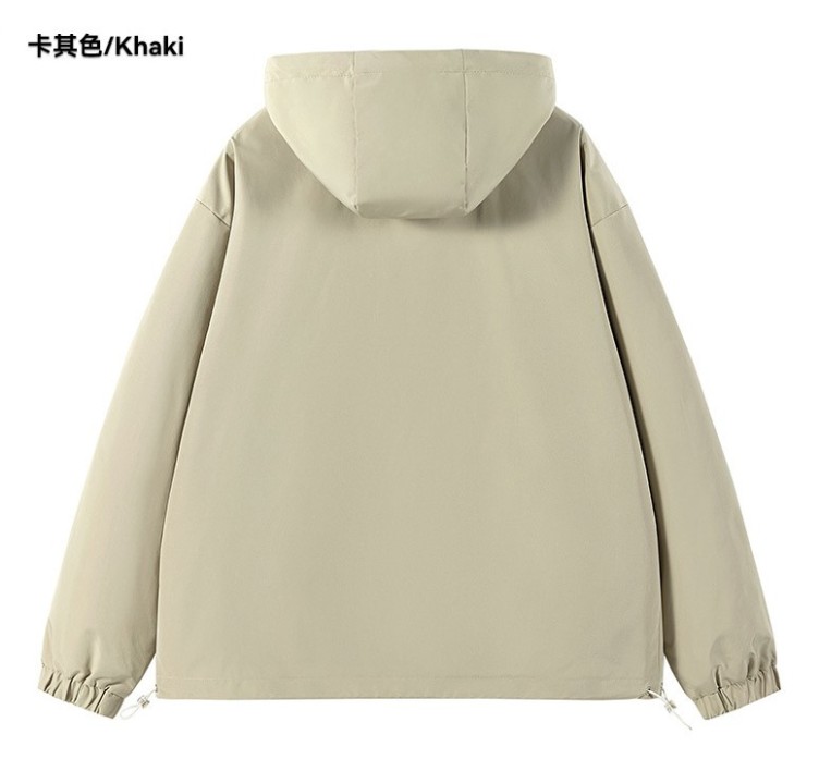 Outdoor Trend Loose Fitting Hooded Jacket