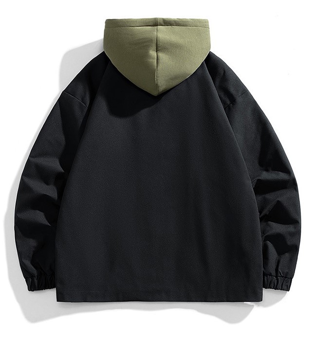 Loose Trend Versatile Hooded Work Jacket