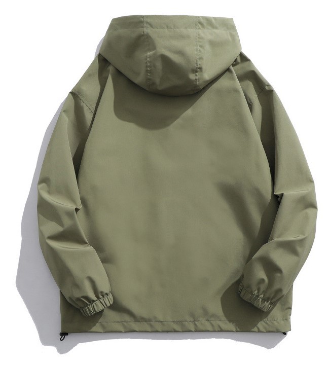 Outdoor Casual Loose Fitting Work Clothes Hooded Jacket