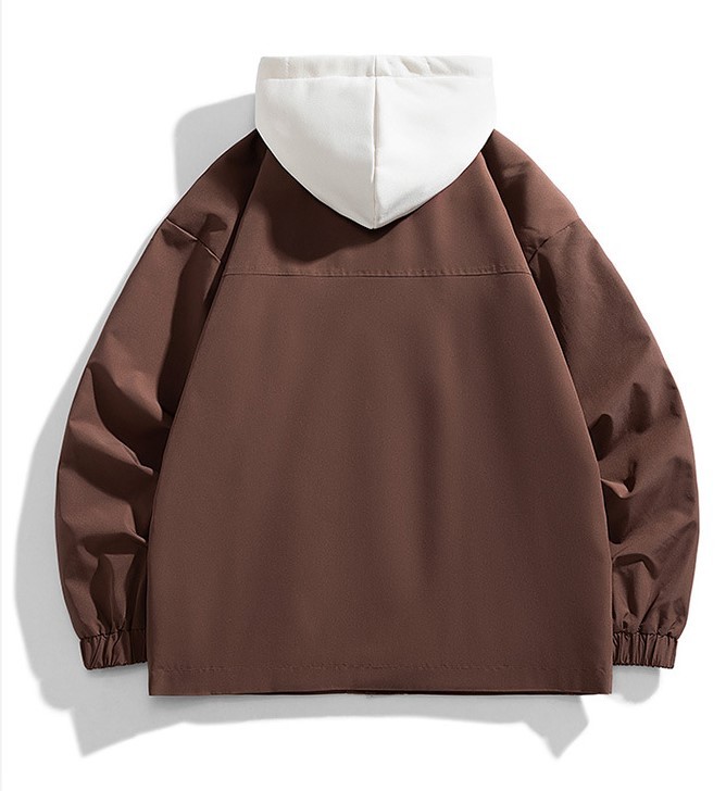 Loose Trend Versatile Hooded Work Jacket