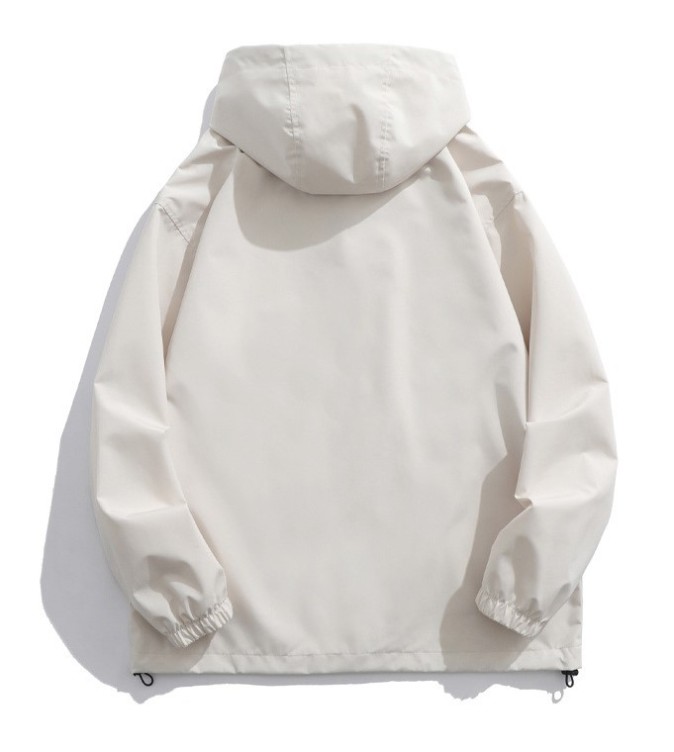 Outdoor Casual Loose Fitting Work Clothes Hooded Jacket