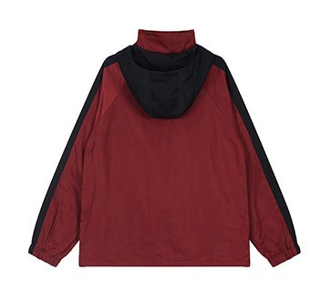 Contrast Patchwork Trench Casual Jacket