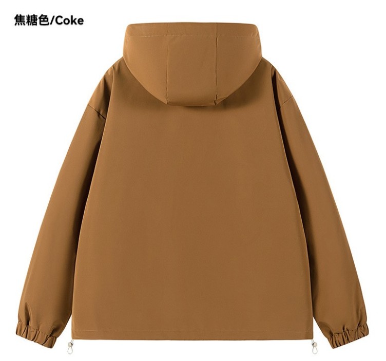 Outdoor Trend Loose Fitting Hooded Jacket